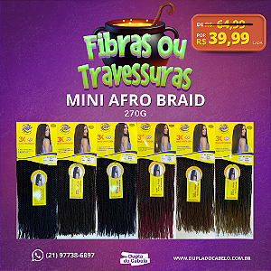 Mini Afro Braid Ser Mulher - 270g