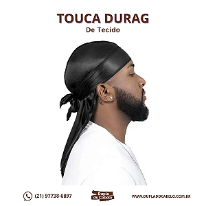 Touca Durag Preta