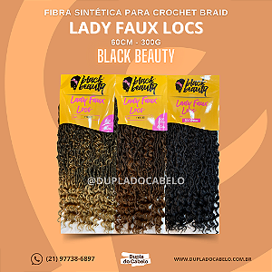 Lady Faux Locs Black Beauty - 300g