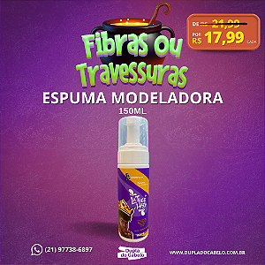 Espuma Modeladora Império Black - 150ml