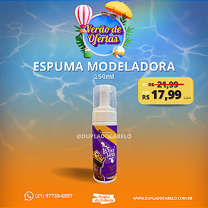 Espuma Modeladora Império Black - 150ml