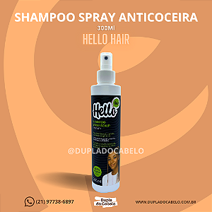 Shampoo Spray Anticoceira Hello Hair - 300ml