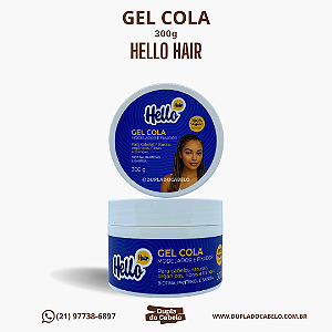 Gel Cola Hello Hair - 300g