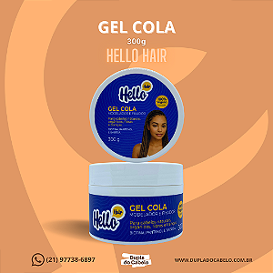 Gel Cola Hello Hair - 300g