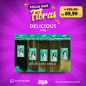 Cabelo Delicious Hello Hair - 300g