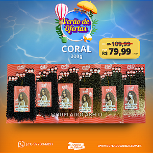 Cabelo Coral Hello Hair - 300g