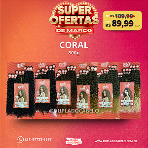 Cabelo Coral Hello Hair - 300g