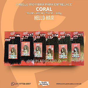 Cabelo Coral Hello Hair - 300g