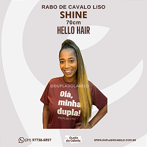 Rabo de Cavalo Shine - Hello Hair