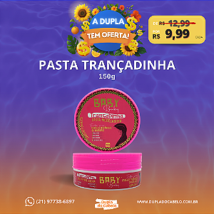 Pasta Modeladora Trançadinha - 150g