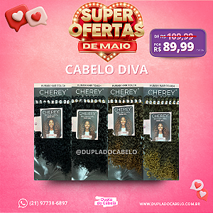 Cabelo Diva Cherey - 300g