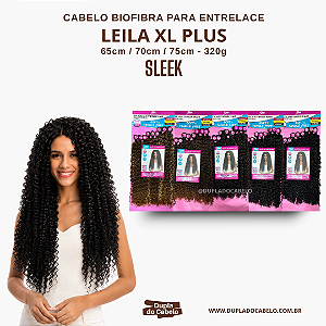 Cabelo Leila XL Plus Sleek - 320g