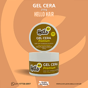 Gel Cera Hello Hair - 250g