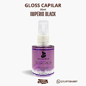 Gloss Capilar Império Black - 30ml