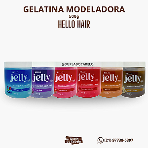 Gelatina Modeladora Hello Hair - 500g