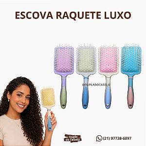 Escova Raquete Luxo