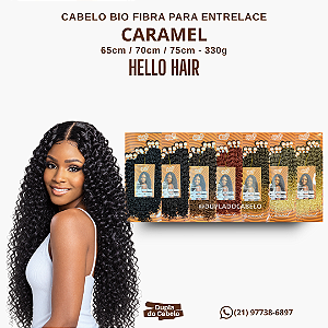 Cabelo Caramel Hello Hair - 330g
