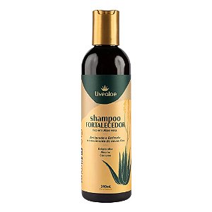 Shampoo Fortalecedor Vegano Livealoe 240ml