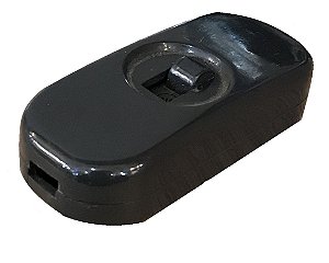 INTERRUPTOR PERA STARLUX CHATO PRETO