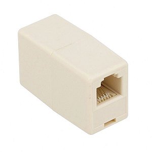 EMENDA RJ11 4X4 BRANCO