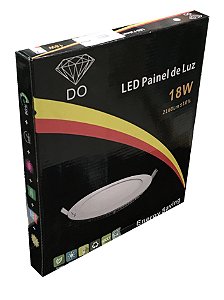 PLAFON LED EMBUTIR REDONDO 18W 6500K DO