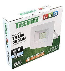REFLETOR BRANCO  TR LED 50W 6500K BRANCO FRIO