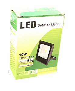 REFLETOR LED 10W AZUL BIVOLT OUTDOOR LIGHT