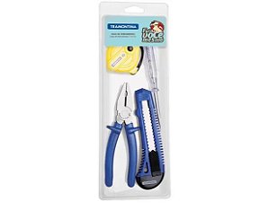 KIT DE FERRAMENTA TRAMONTINA 4 PEÇAS