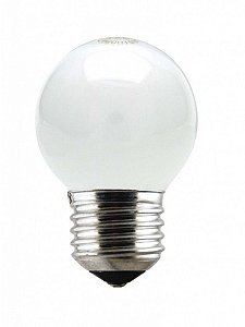 LÂMPADA BOLINHA 15WX127V LEITOSA
