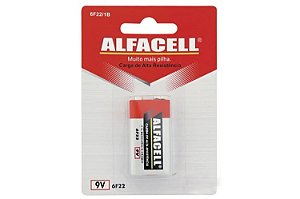 BATERIA 9V ALFACELL