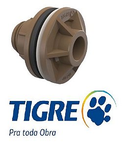 ADAPTADOR SOLDÁVEL COM FLANGE TIGRE 25MM