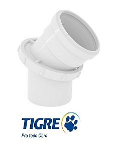 CURVAR 45° ESGOTO TIGRE 100MM