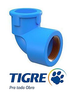 JOELHO BUCHA/LATÃO TIGRE 25MM X 1/2