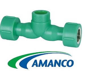 MISTURADOR AMANCO AQUATHERM VERDE FFF PPR 20X1/2"