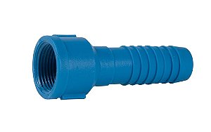 ADAPTADOR COM  ROSCA INTERNA 1" AZUL