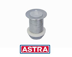 VÁLVULA TANQUE LAVATÓRIO CROMADA 1.1/4 ASTRA