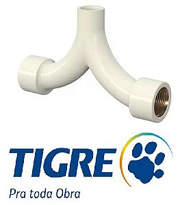 TE MISTURADOR AQUATHERM 22MM X 1/2" TIGRE