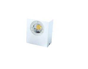ARANDELA BOLA 4 FACHOS 6500K EXTERNO BRANCO