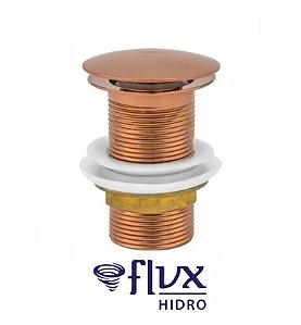VÁLVULA CLICK 1 1/4 INOX ROSE TAMPA GRANDE FLVX H