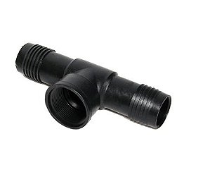 TE INTERNO COM ROSCA INTERNA 3/4 PRETO