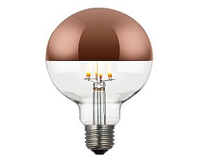 LÂMPADA LED REFLETORA G95 ROSE GOLD