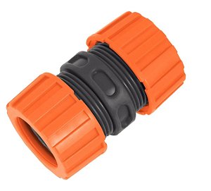 EMENDA PARA MANGUEIRA 1/2" TRAMONTINA CINZA E LARANJA