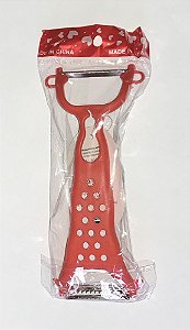 DESCASCADOR RALADOR/LEGUMES VERMELHO 18CM CATUAI