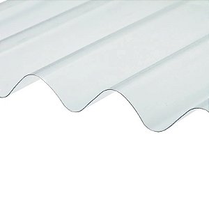 TELHA FIBRA DE VIDRO INCOLOR 244X0.50X0.8MM