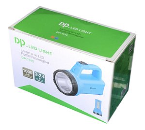 LANTERNA LED COM ALÇA DP-7315 AZUL