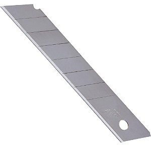 LÂMINA PARA ESTILETE 18MM COM 10 UNIDADES