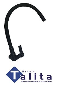 TORNEIRA TALITA GIRATÓRIA PAREDE 1178 C-70 BLACK