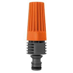 ESGUICHO RETO PARA ENGATE RÁPIDO TRAMONTINA LARANJA/CINZA