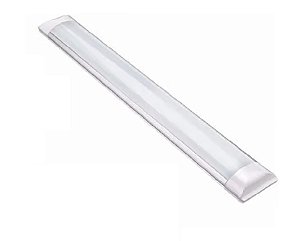 LUMINÁRIA LED SLIM 40W 120CM BRANCO FRIO TOP LIGH