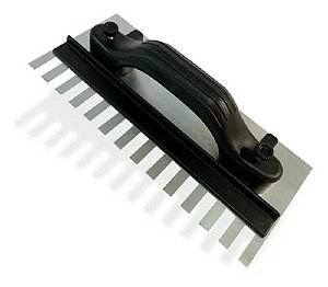 DESEMPENADEIRA AÇO DENTADA 43X12CM COM REGULAGEM